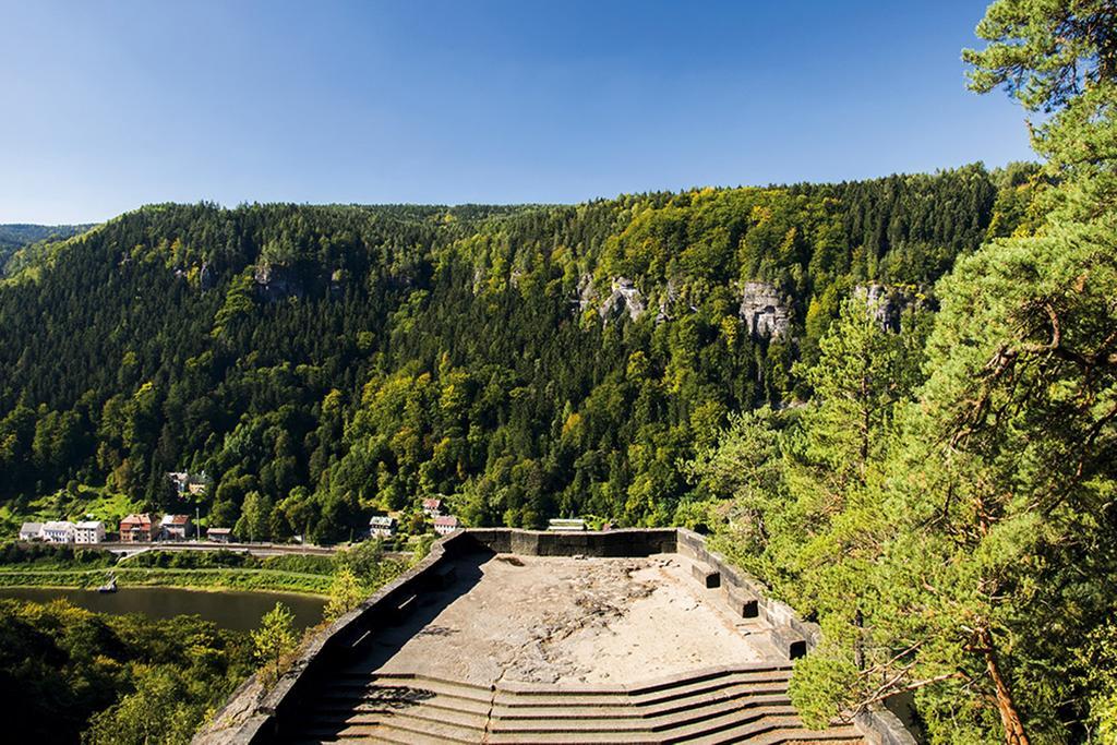 Hotel Garni Belveder Hrensko Exterior photo